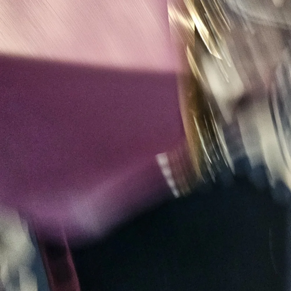 Girls Our Generation Purple Kitty Chain Purse Like New